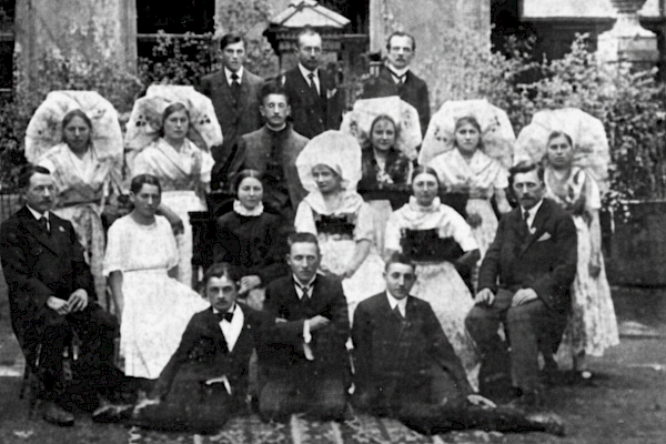 Sorben auf dem VII. Allsokol-Treffen 1920 in Prag