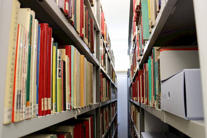 Sorbische Bibliothek. Foto: Michaela Rehor