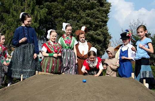 Walleien zu Ostern im Zeißighof, Foto: Johann Tesche