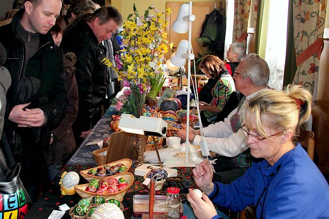 Easter egg market in Neuwiese. Photo: Johann Tesche