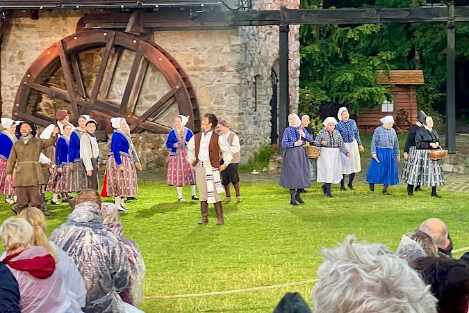 Scene from the Krabat Saga 2025. Photo: Gabriela Linack