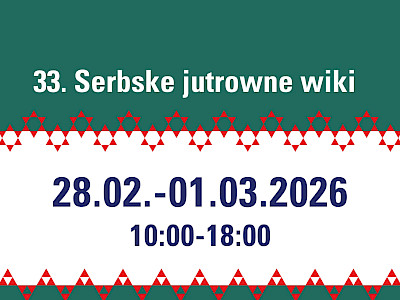 Přeprošenje na 33. serbske jutrowne wiki do Budyšina