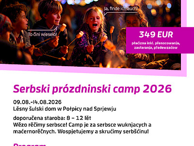 Sorbisches Feriencamp in Halbendorf