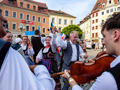Start XV. mjazynarodnego folklornego festiwala