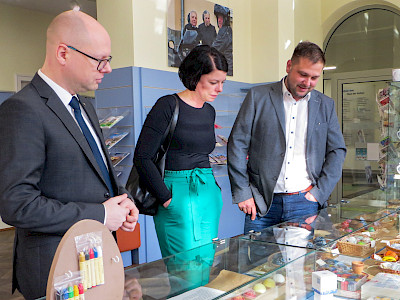Wjednica zwězowańskego běrowa Lichotnego stata Sakskeje na woglěźe w Budyšynje