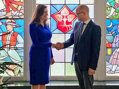 Woglěd pósłańce Serbiskeje