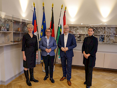 Staatsministerin Barbara Klepsch zu Gast bei der Domowina