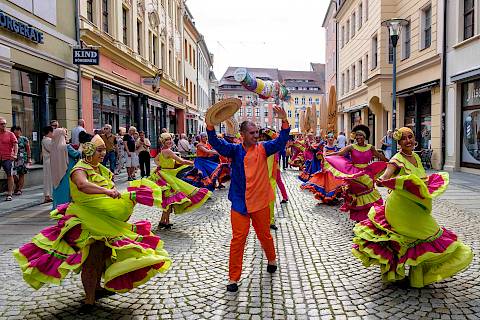 Donnerstag, 26.6.2025 - Kinderprogramm, Umzug und Galaabend in Budyšin | Bautzen, Fotos: Božena Šimanec