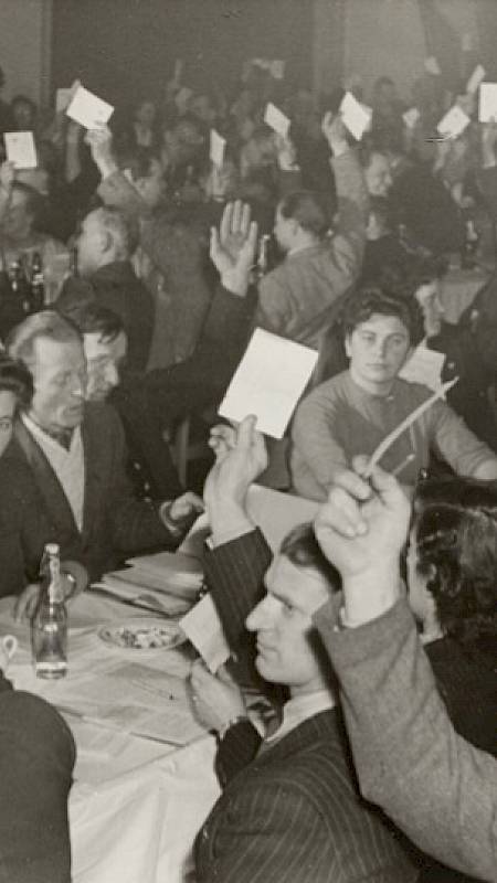 Bezirksdelegiertenkonferenz in Budyšin | Bautzen 1957, Foto: Kurt Heine