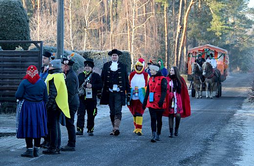 Zampern in Ćisk | Zeissig, 2025, Foto: Johann Tesche