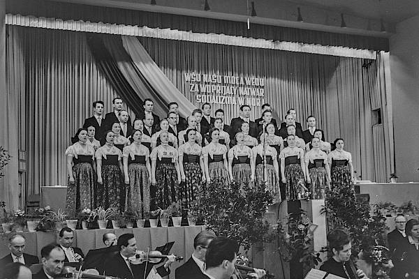 VI. zwězkowy kongres Domowiny we Wórjejcach, foto: Kurt Heine